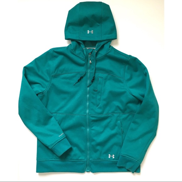 Under Armour Jackets & Blazers - Under Armour Teal Blue ColdGear Softshell Jacket